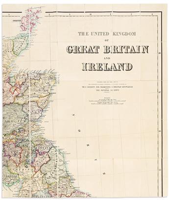 (BRITISH ISLES.) Edward Stanford. The United Kingdom of Great Britain and Ireland. Published Under the Direction of